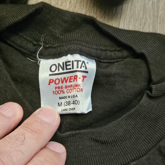 VTG 1988 Batman DC Comics Gotham T-Shirt Oneida Medium Single Stitch Read - Picture 2 of 6